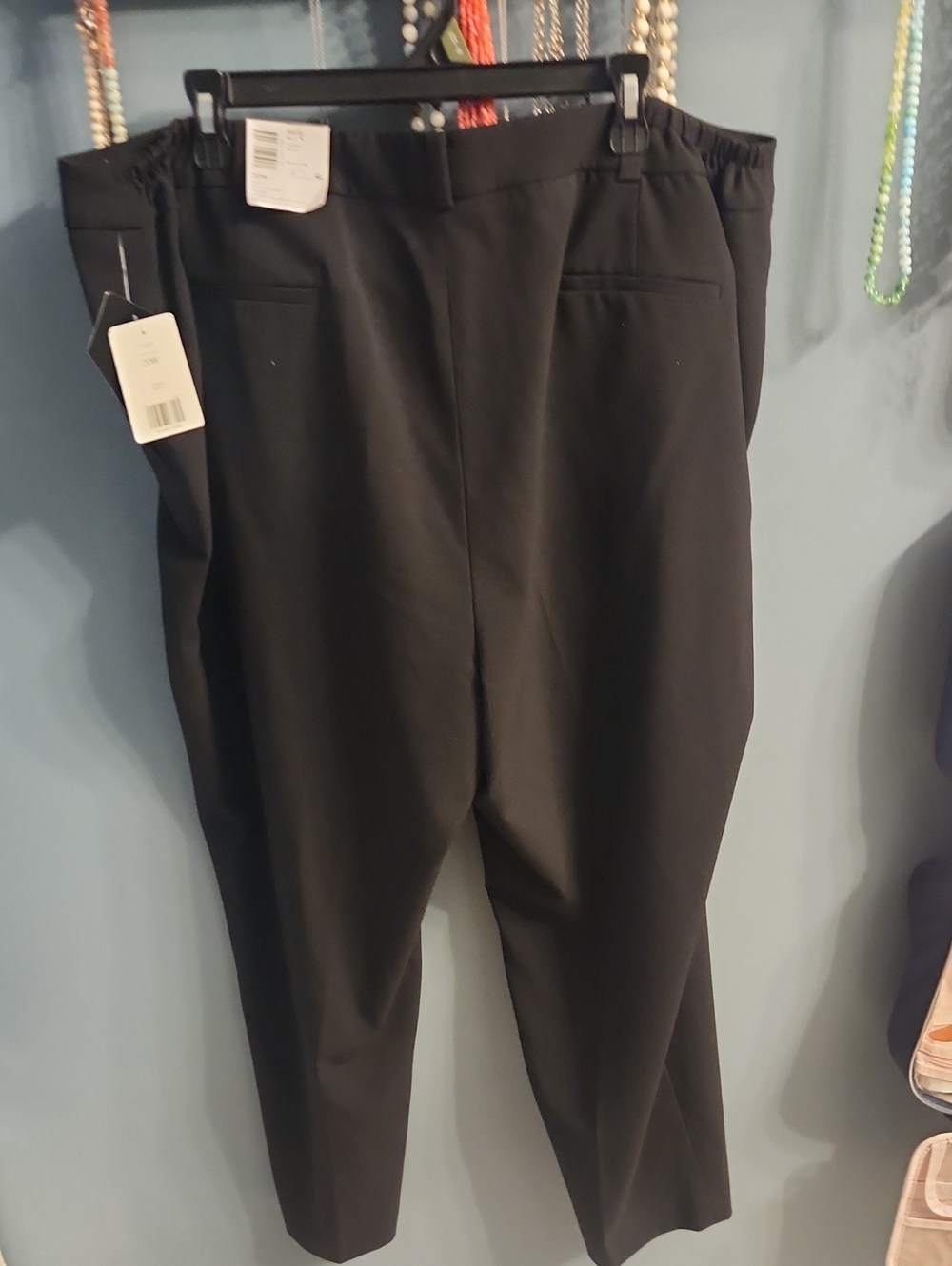 The Limited Black Slim Ankle Dress Pants 20W Plus Mid-Rise Tailored Fit NWT - Picture 6 of 7